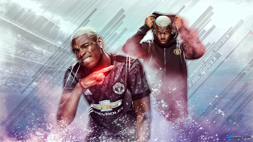 Paul Pogba Manchester United Wallpaper By