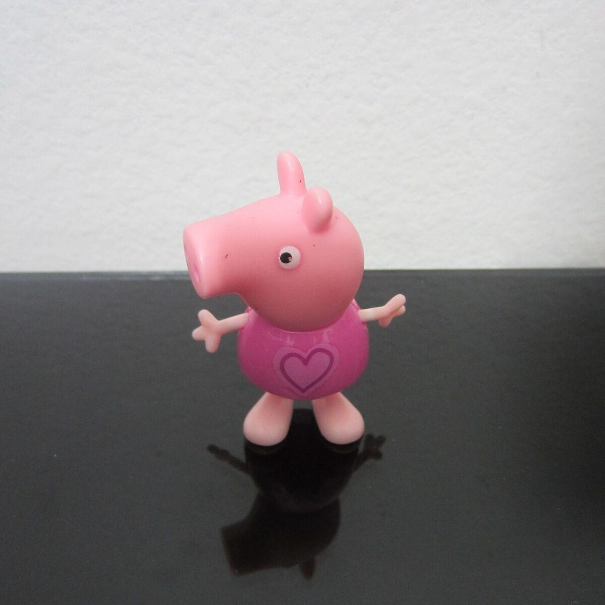 Peppa Pig Figure Pink Heart Dress Valentines Day