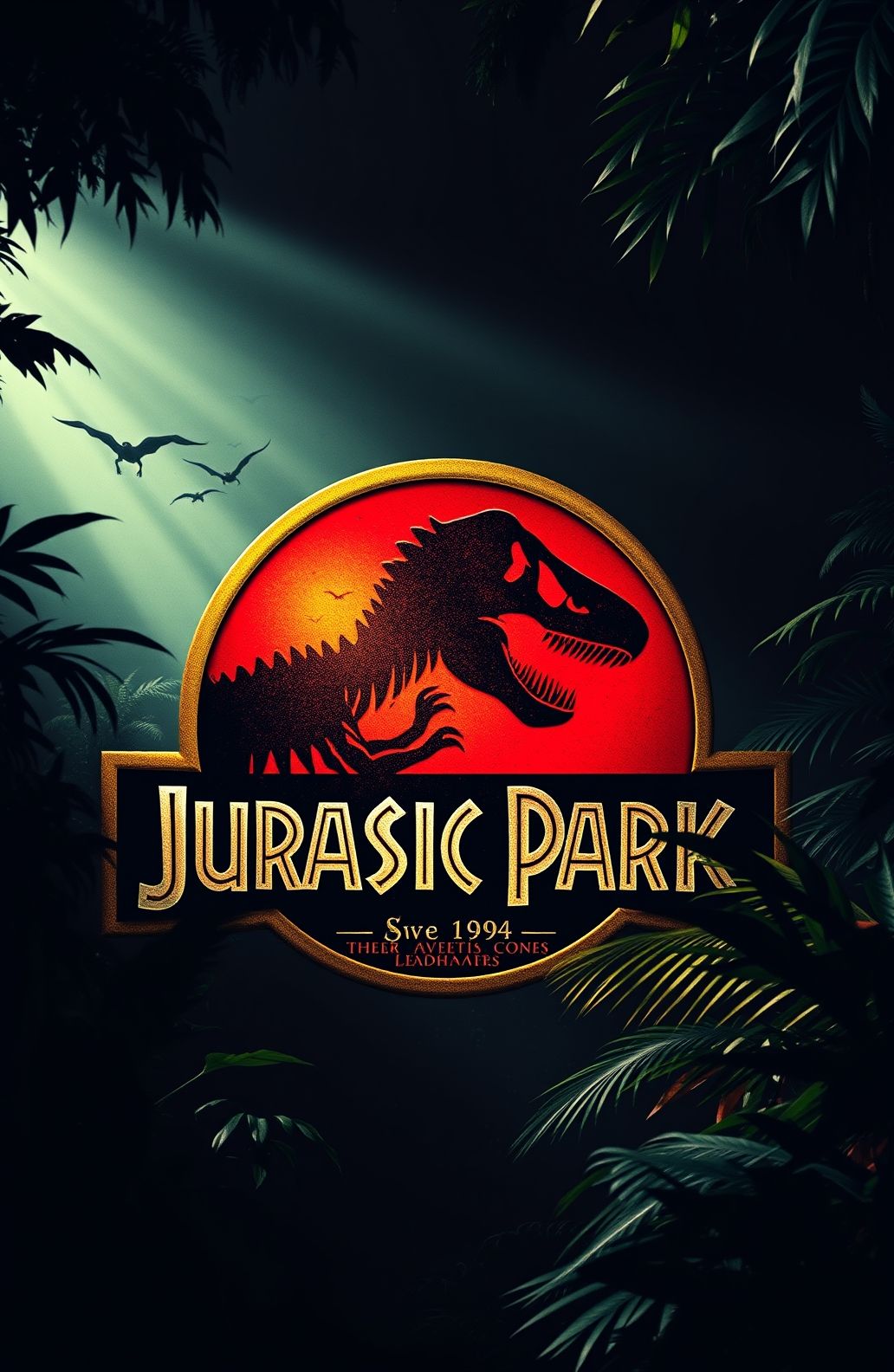 Jurassic Park Logo Wallpaper