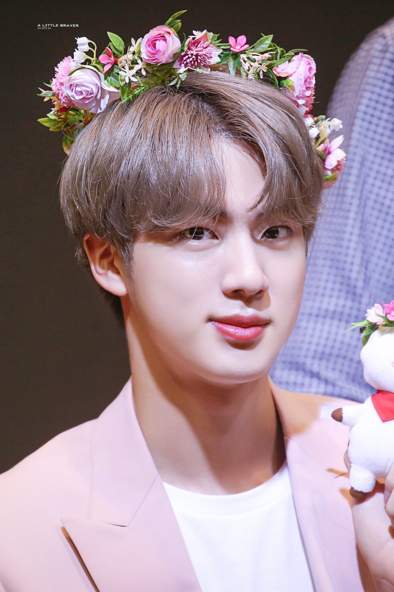 Jin Bts Cute Smile Age Instagram Wallpaper