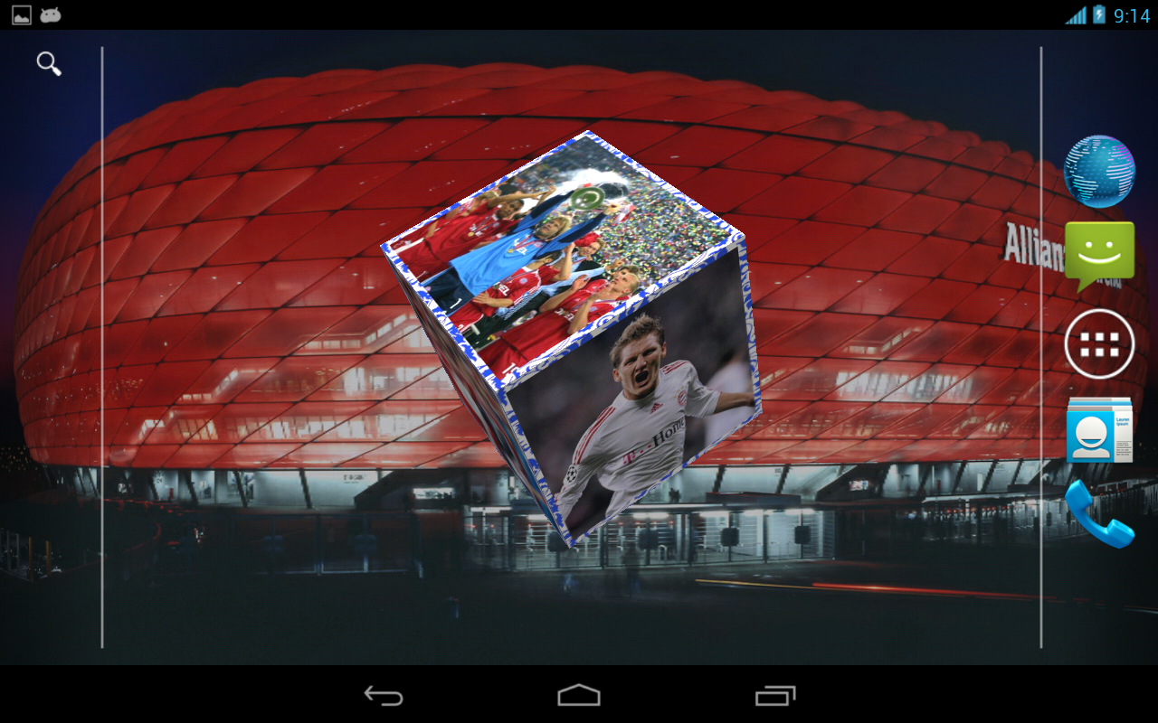 Fc Bayern Munich 3d Wallpaper Screenshot