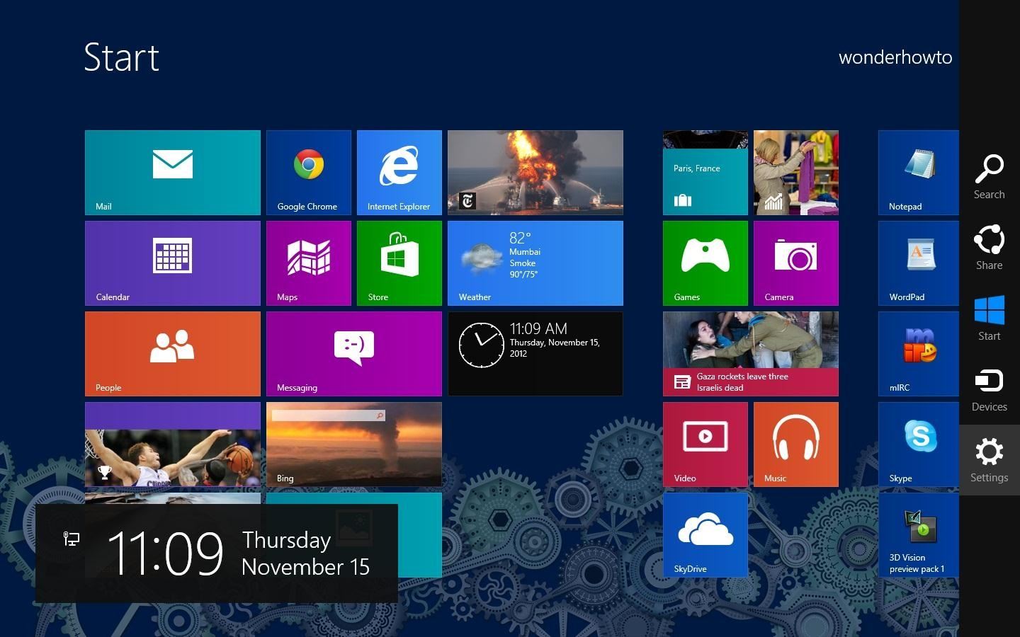 Missing Time In Windows Add A Live Tile Clock To Your