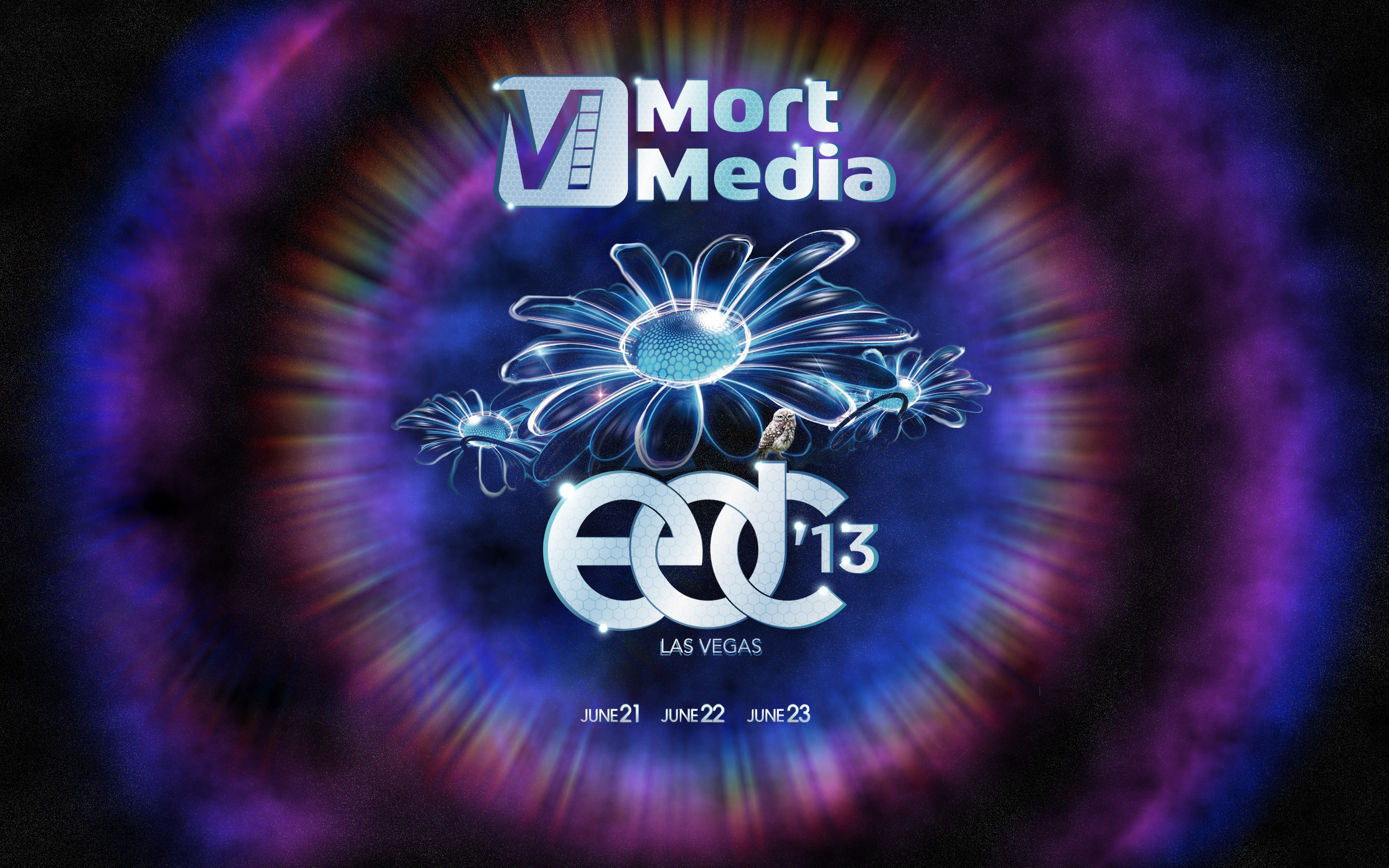 EDC Las Vegas 2013 Mort Media Retina Wallpaper by EvlD 2880x1800