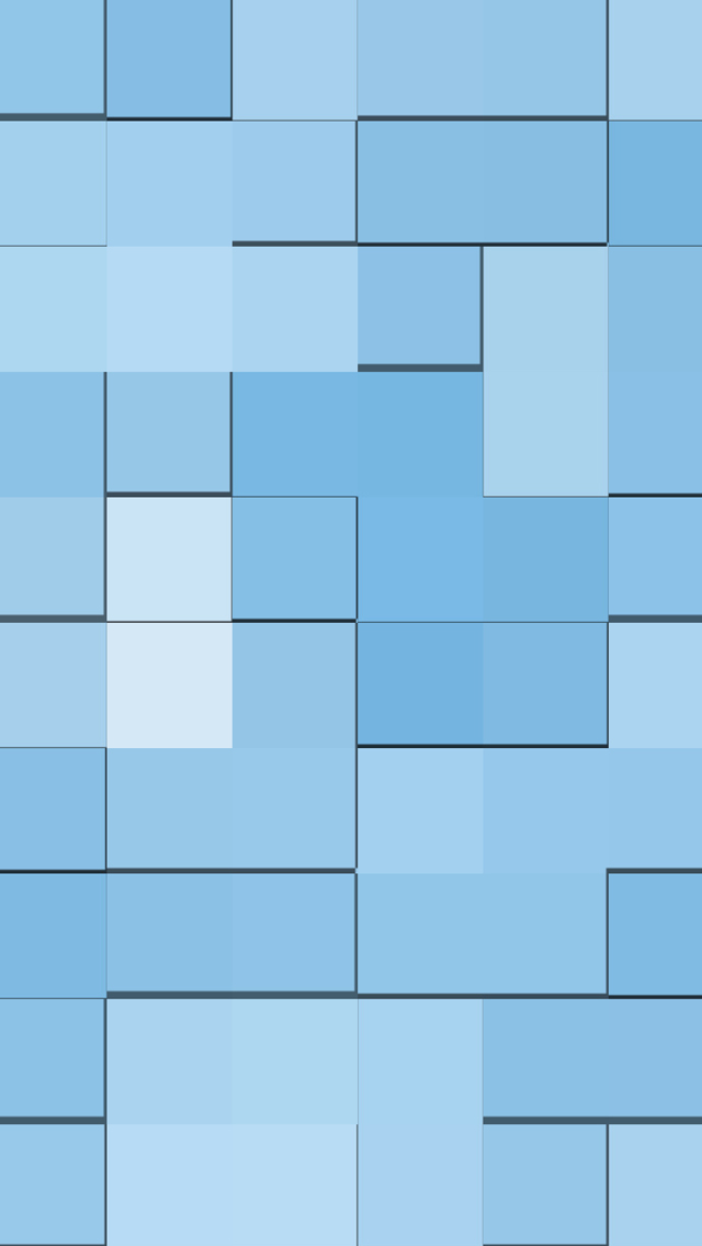 Blue Squares iPhone Wallpaper