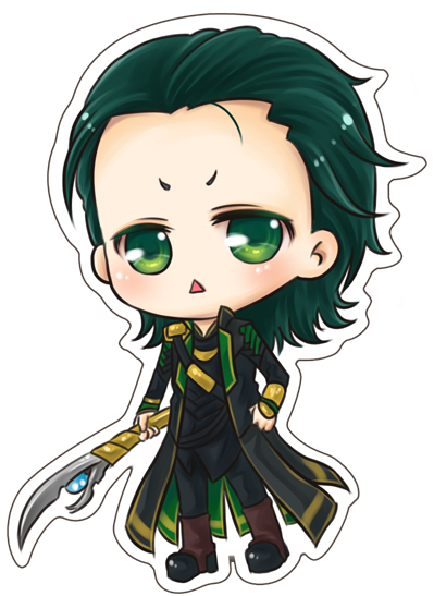 Loki Chibi Loki by PrinceOfRedroses