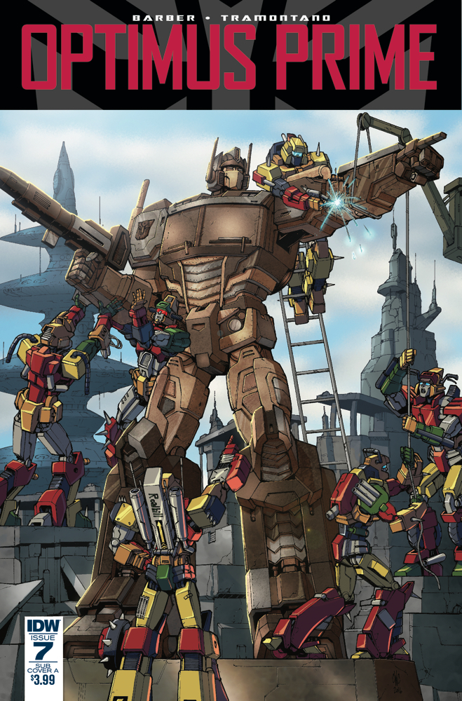 Transformers Comics Optimus Prime Issue Cover Sub A Wallpaper