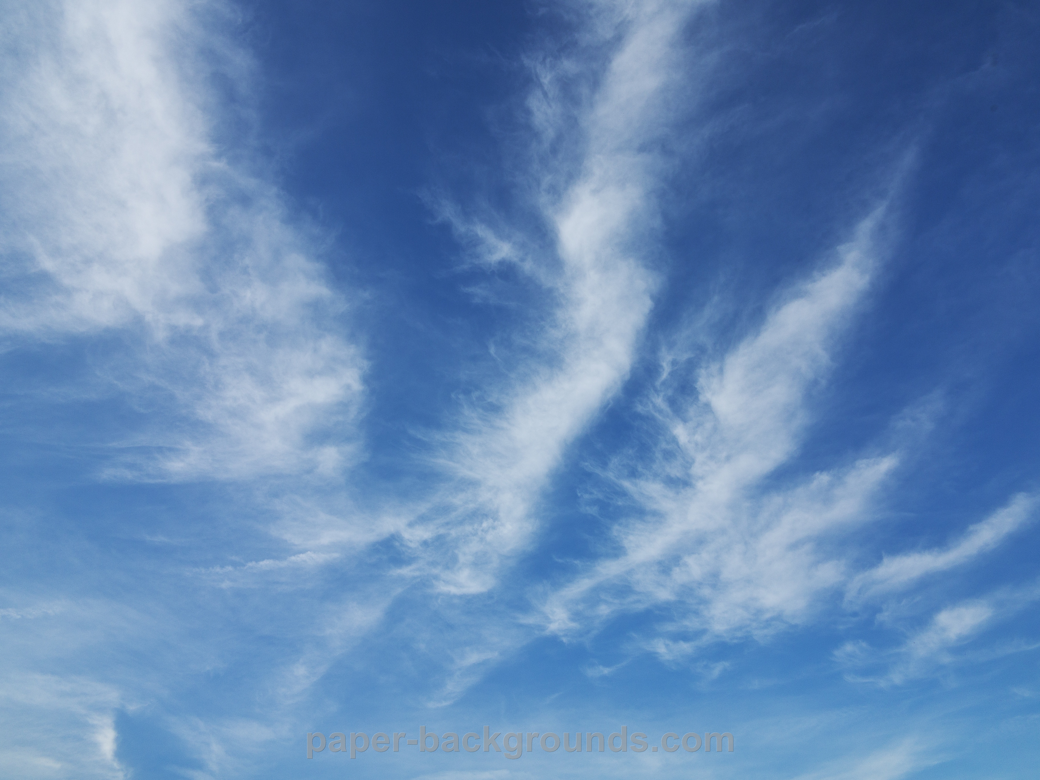 Blue Sky Clouds Background Paper Background