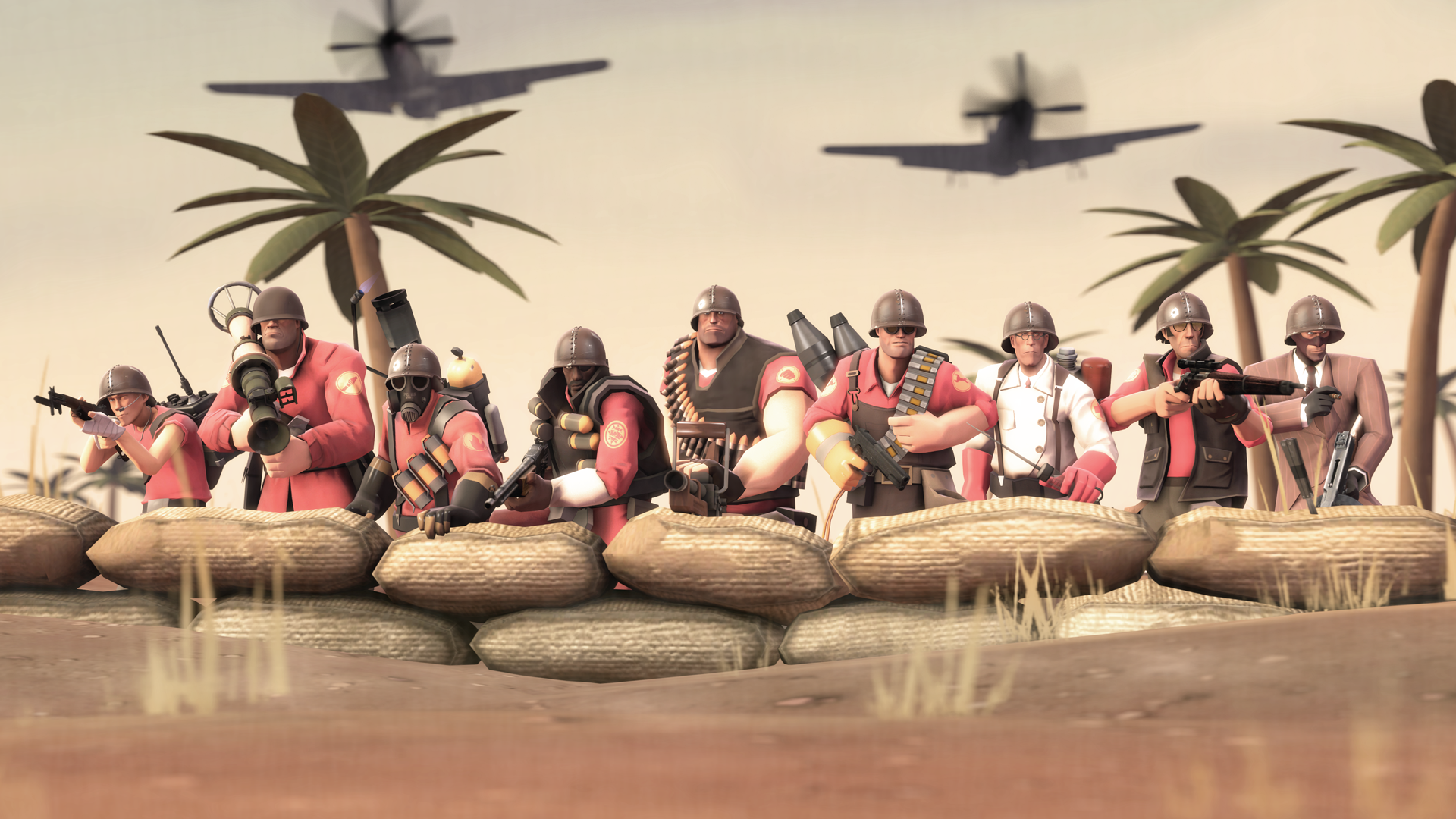 Team Fortress Loadout Wallpaper For