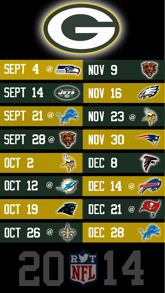 2014 NFL Schedule Wallpapers for iPhone 5   Page 4 of 8   NFLRT