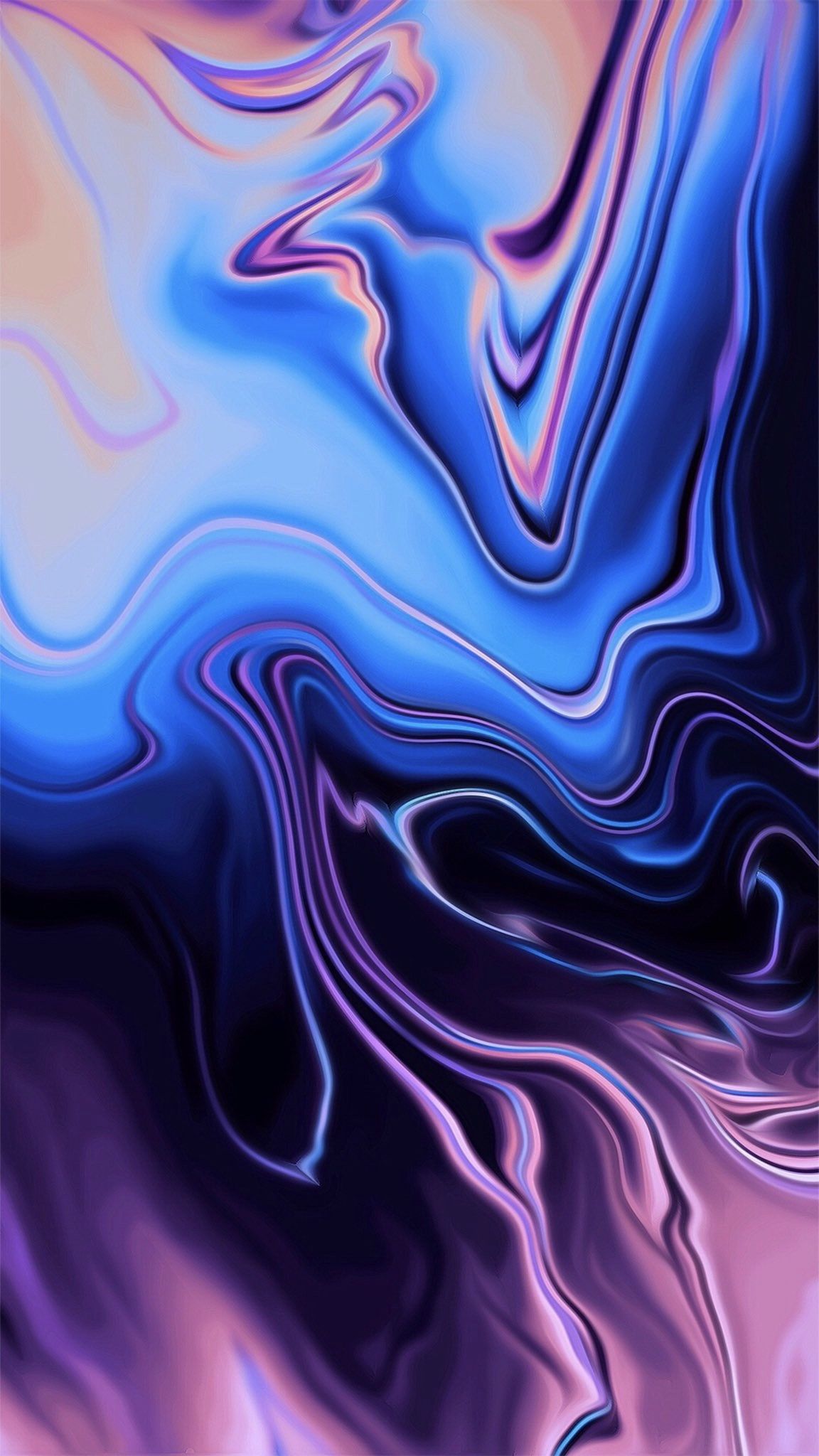 Purple ink blue ink Colourful Fluid ink photography Graphic