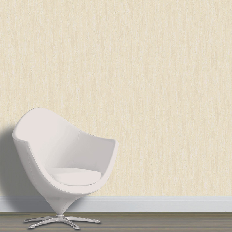 Vymura Panache Plain Glitter Wallpaper In Soft Gold M0870