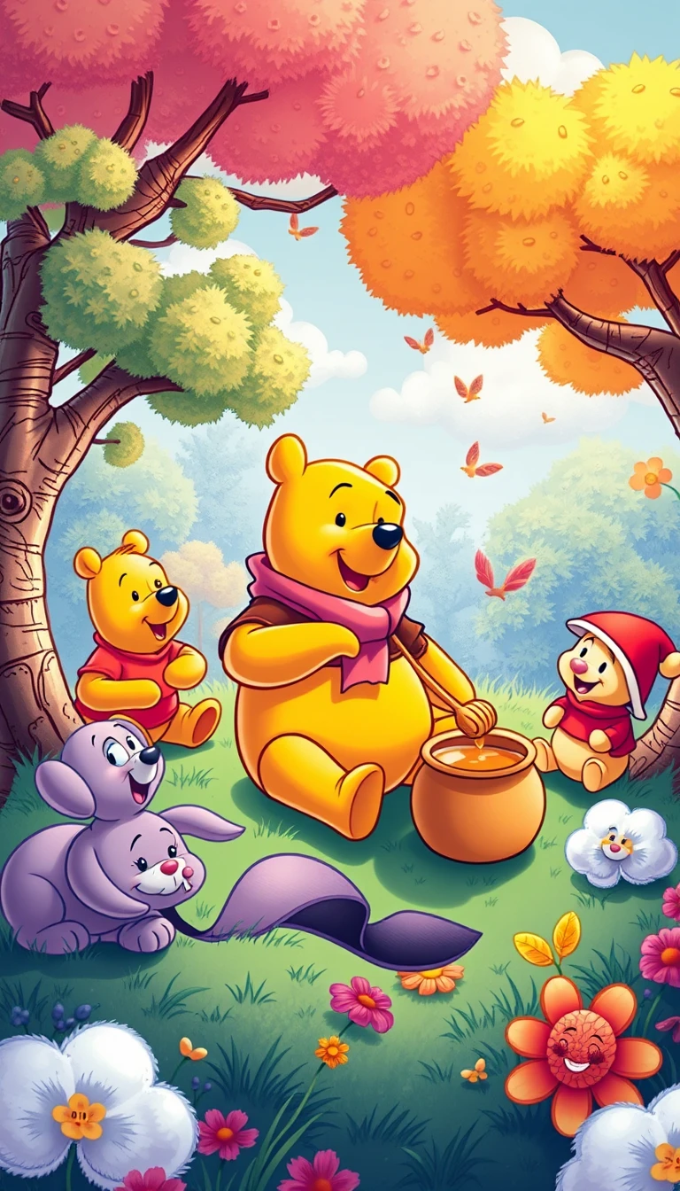 Pooh Mobile Wallpaper