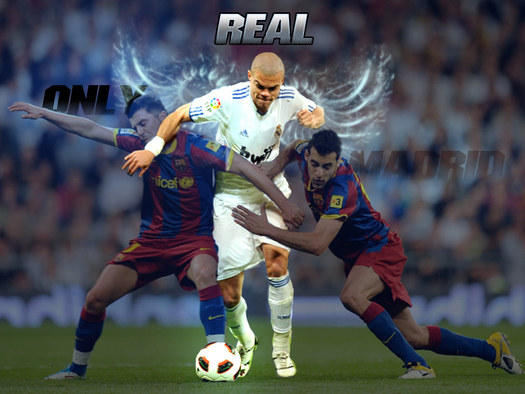 Pepe Vs Barcelona Strikers Wallpaper Football Hd