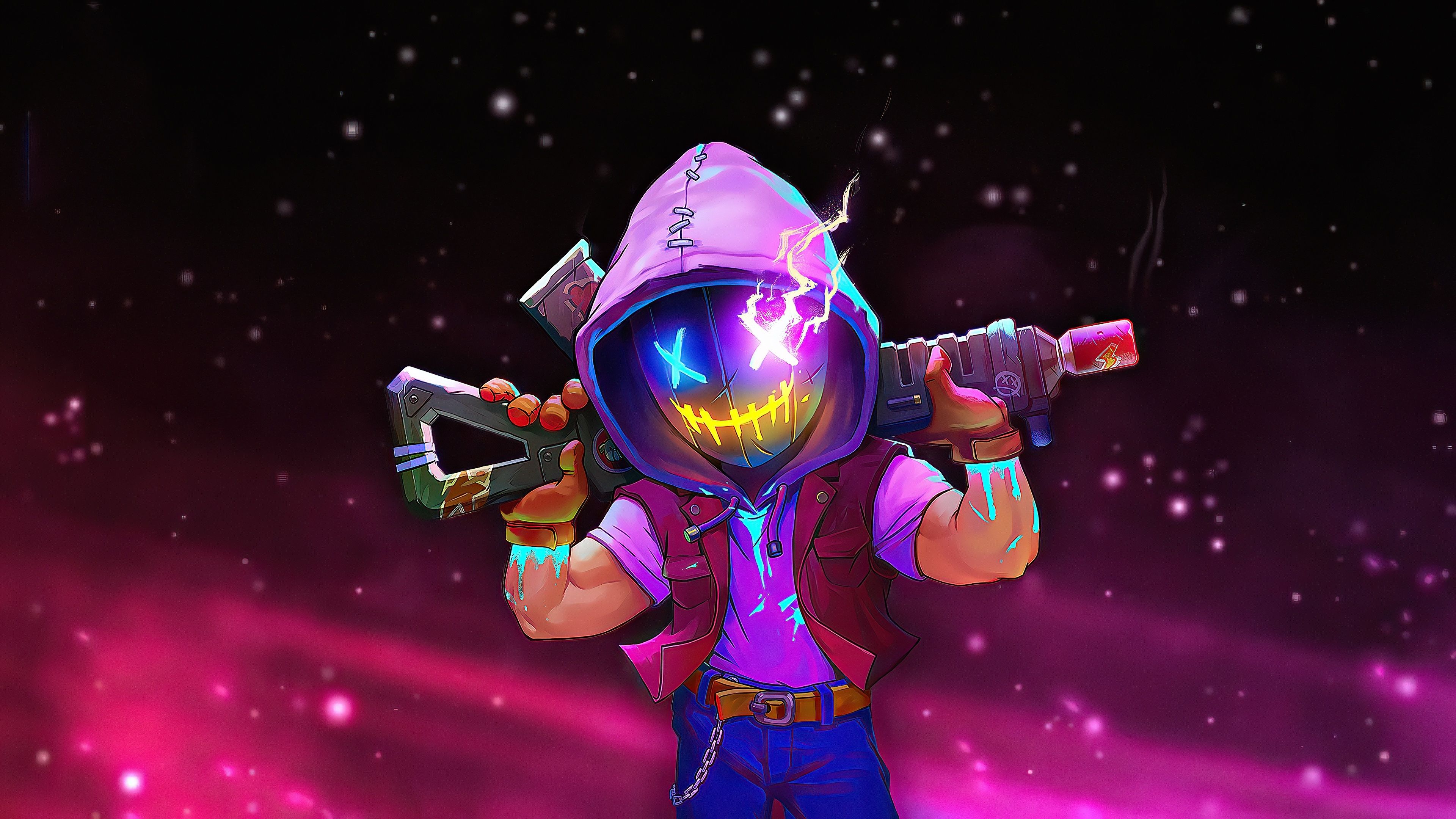 Neon Abyss Wallpaper HD Games 4k Image Photos And