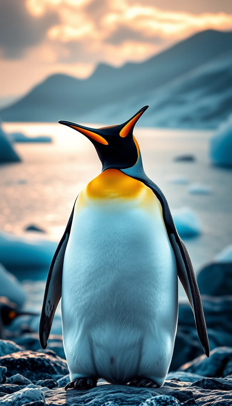 King Penguin Wallpaper