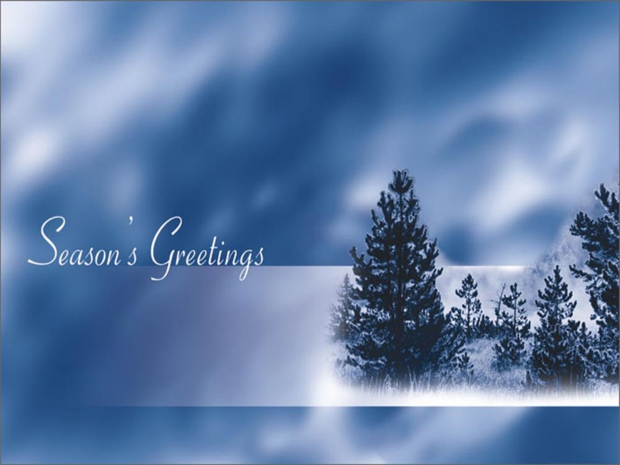 Seasons Greetings Wallpaper