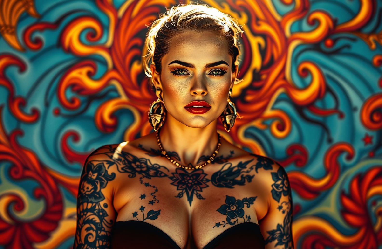 Tattoo Women Wallpaper
