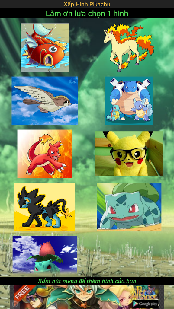 Pokemon Puzzle Screenshot Thumbnail
