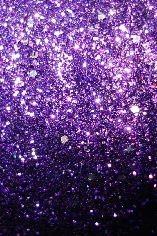 Purple glitter wallpaper