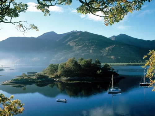 Bay Loch Leven Scotland Screensaver For Your Puter