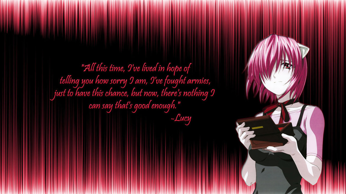 Lucy Wallpaper Elfen Lied By Ajss123