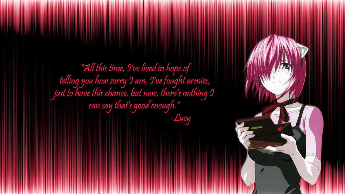 Lucy Wallpaper Elfen Lied By ajss123