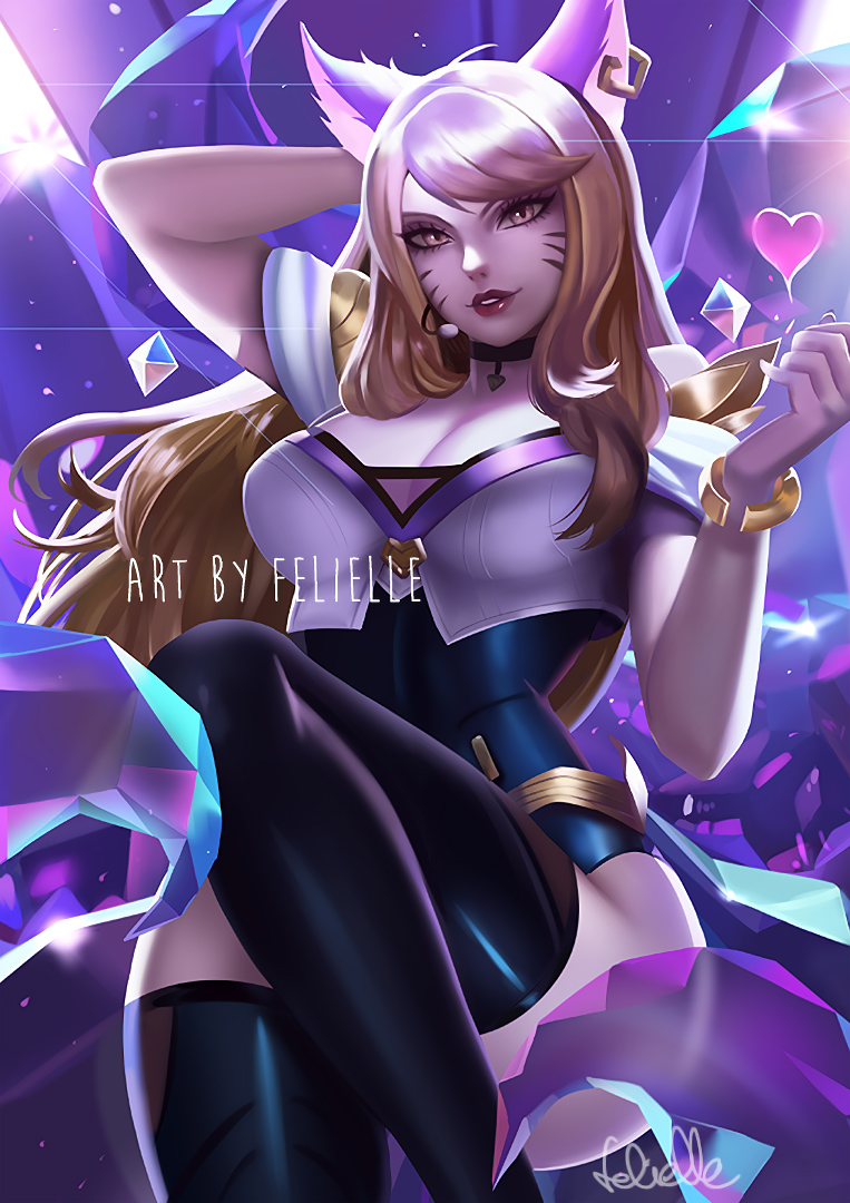 Featured image of post Kda Ahri Art I was inspired to paint this after watching the k da