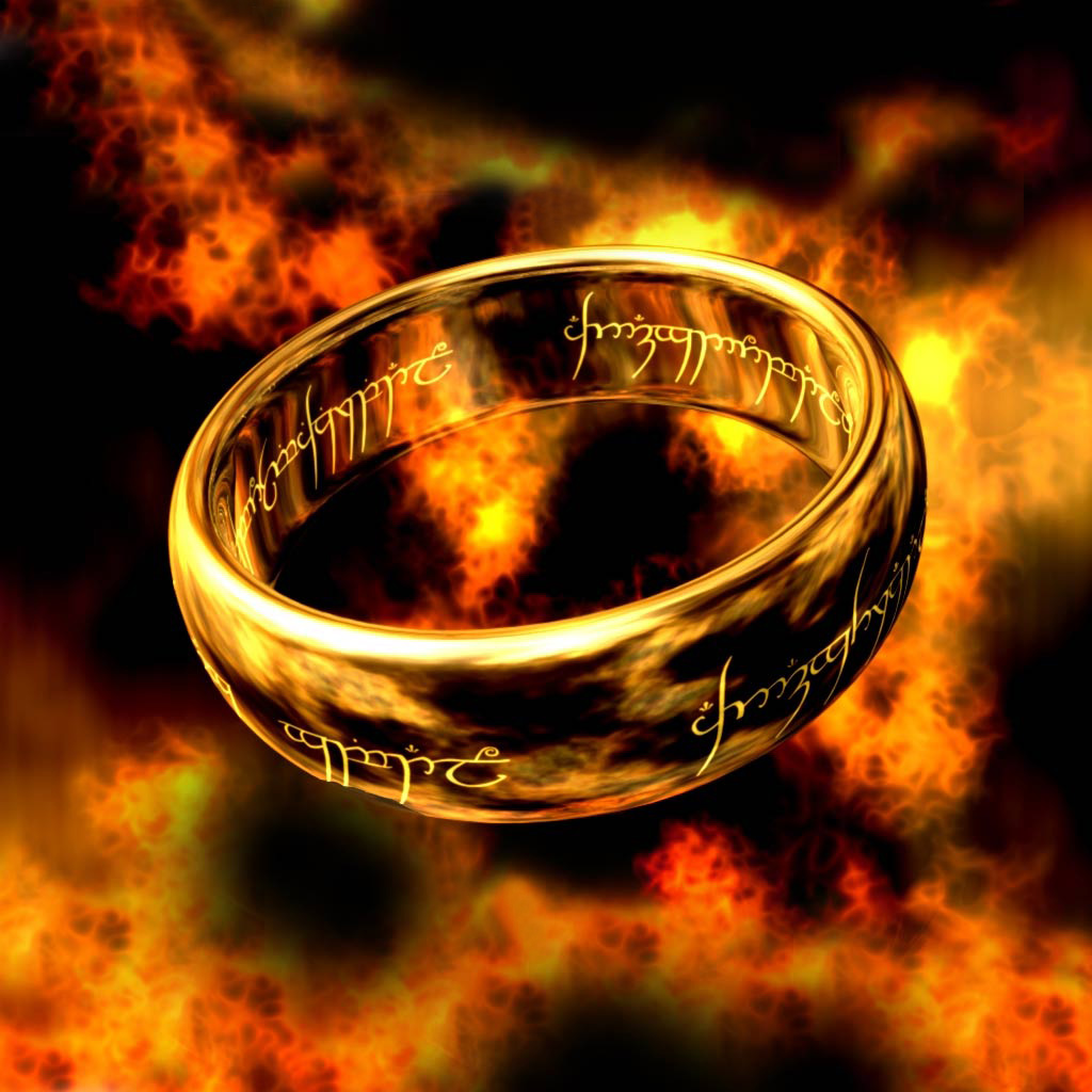 The Lord Of Rings Fellowship Ring Quote Wallpaper