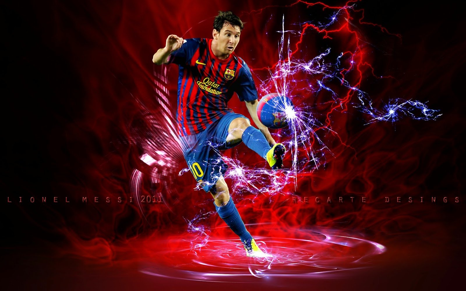 Lionel Messi HD Wallpaper Background Image