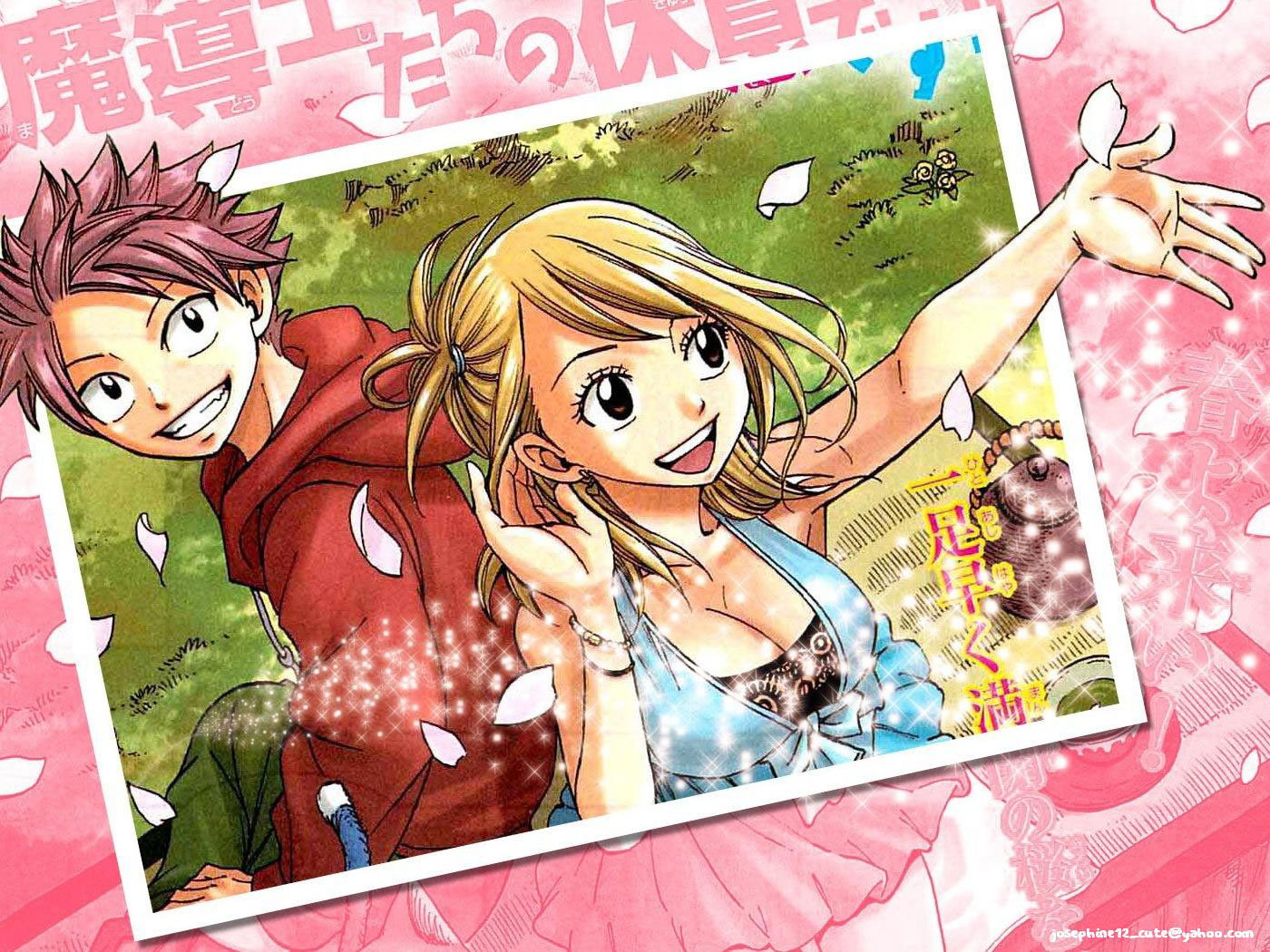 Fairy Tail Wallpaper Natsu And Lucy Image