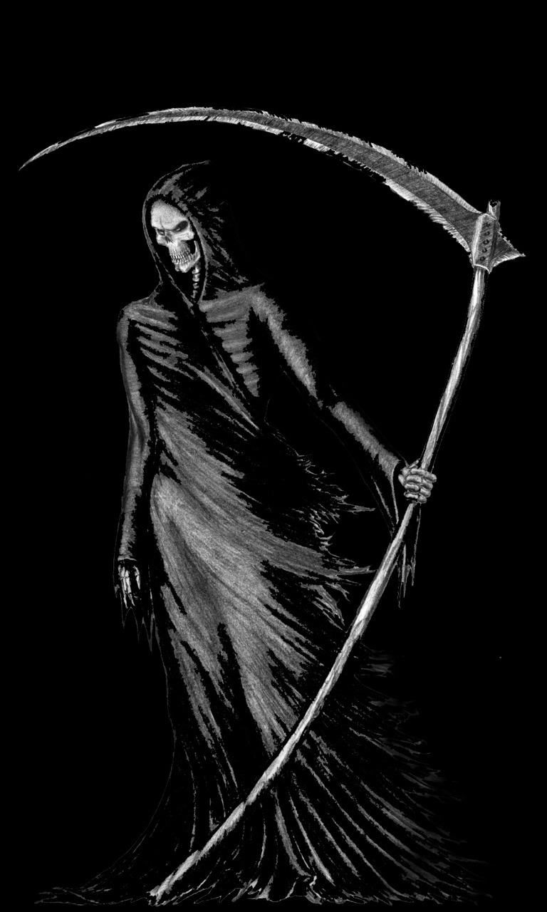 Mobile Phone Wallpaper Grim Reaper