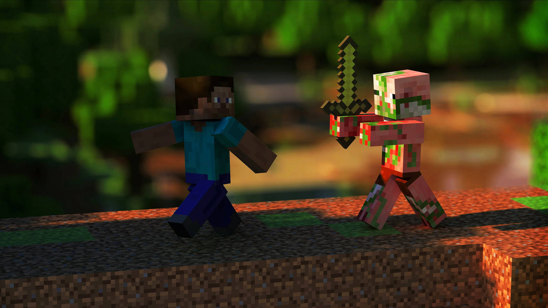 Minecraft Steve Wallpaper