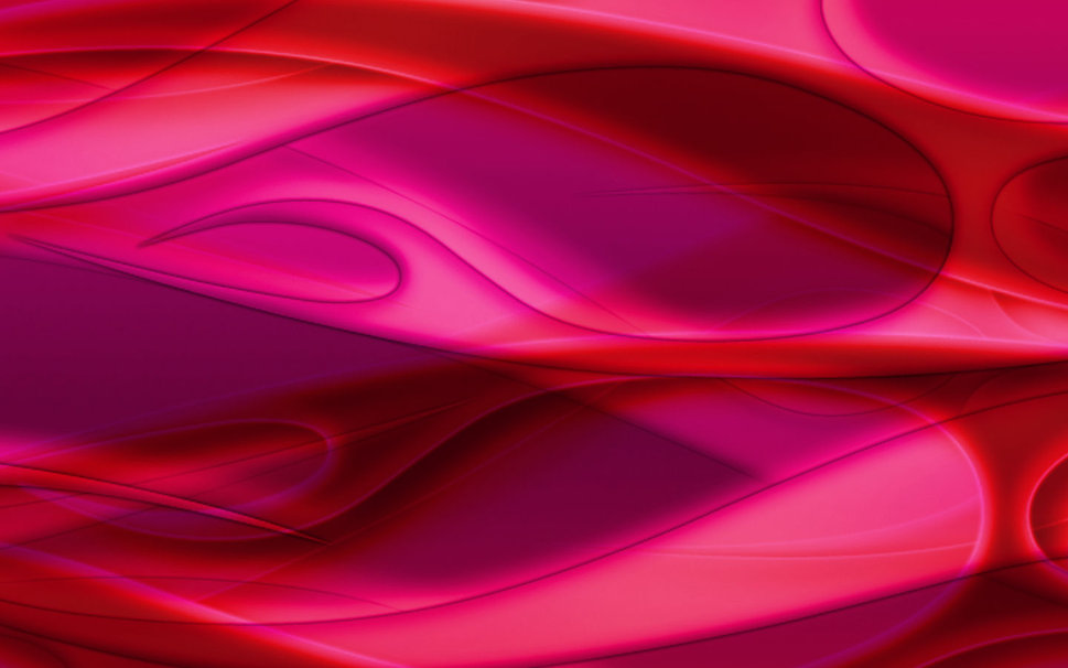 Red Abstract Flames Wallpaper