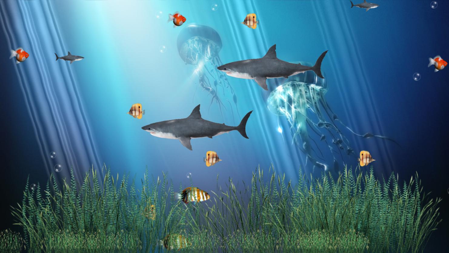 Download Coral Reef Aquarium Animated Wallpaper 1482x836