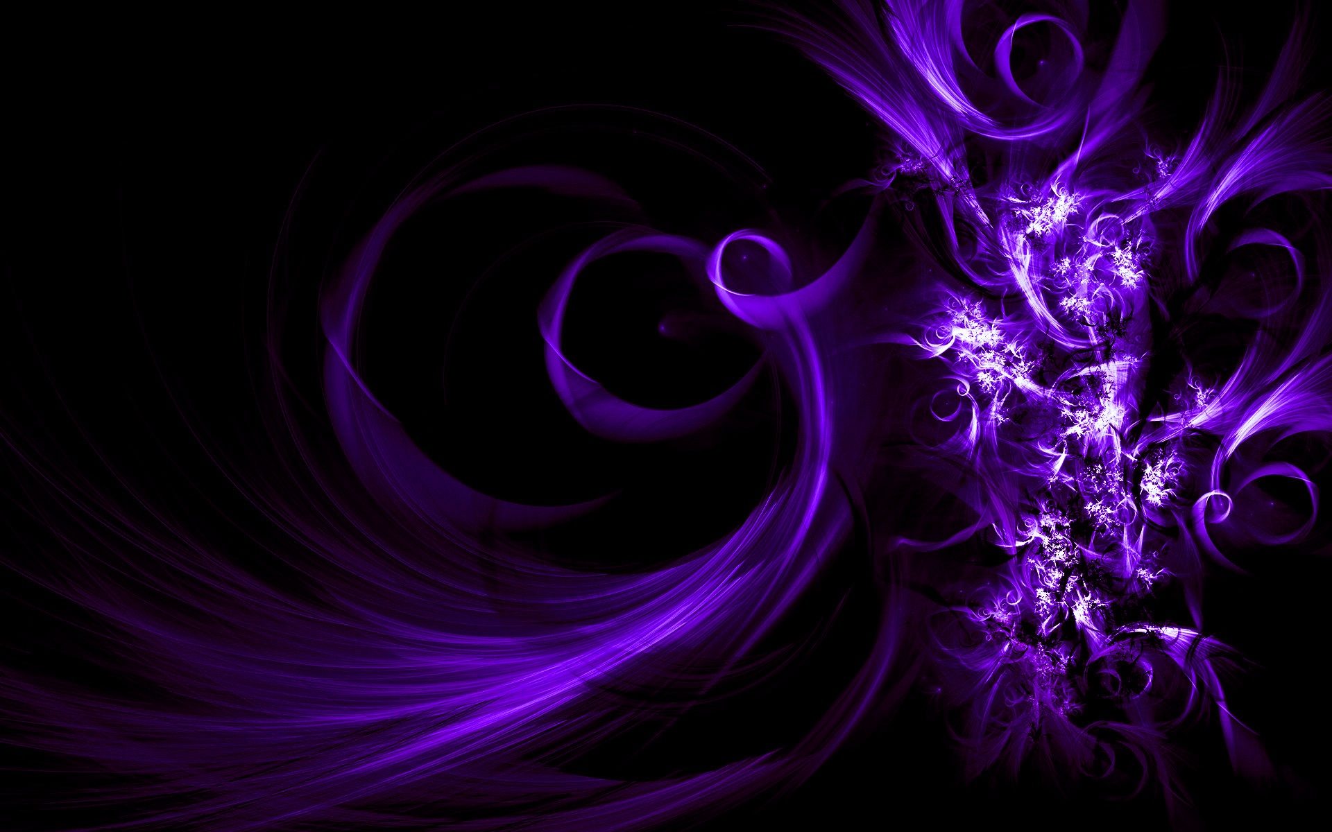 Black And Purple Abstract Cool Background HD