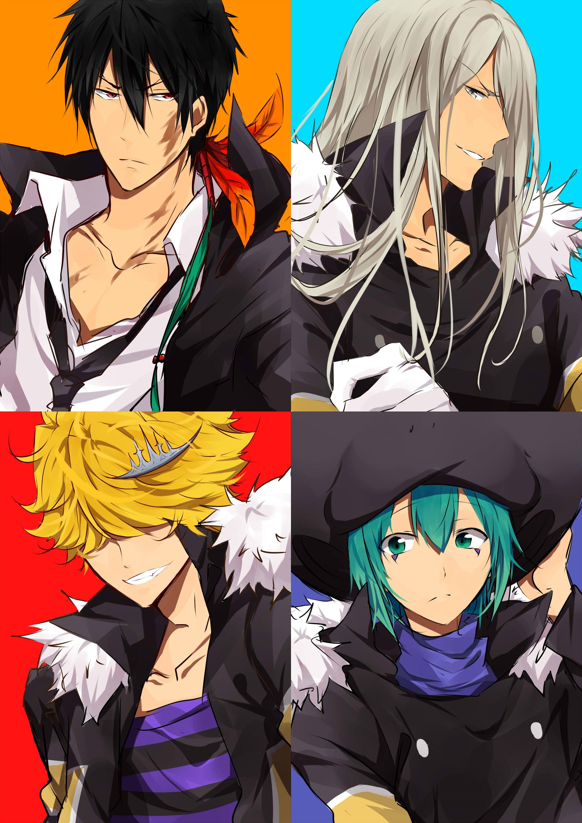 Katekyo Hitman Reborn Xanxus Fran Superbi Squalo Belphegor