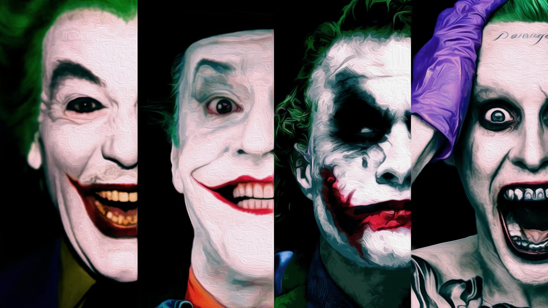Joker Jack Nicholson New Heath Ledger Jared Leto