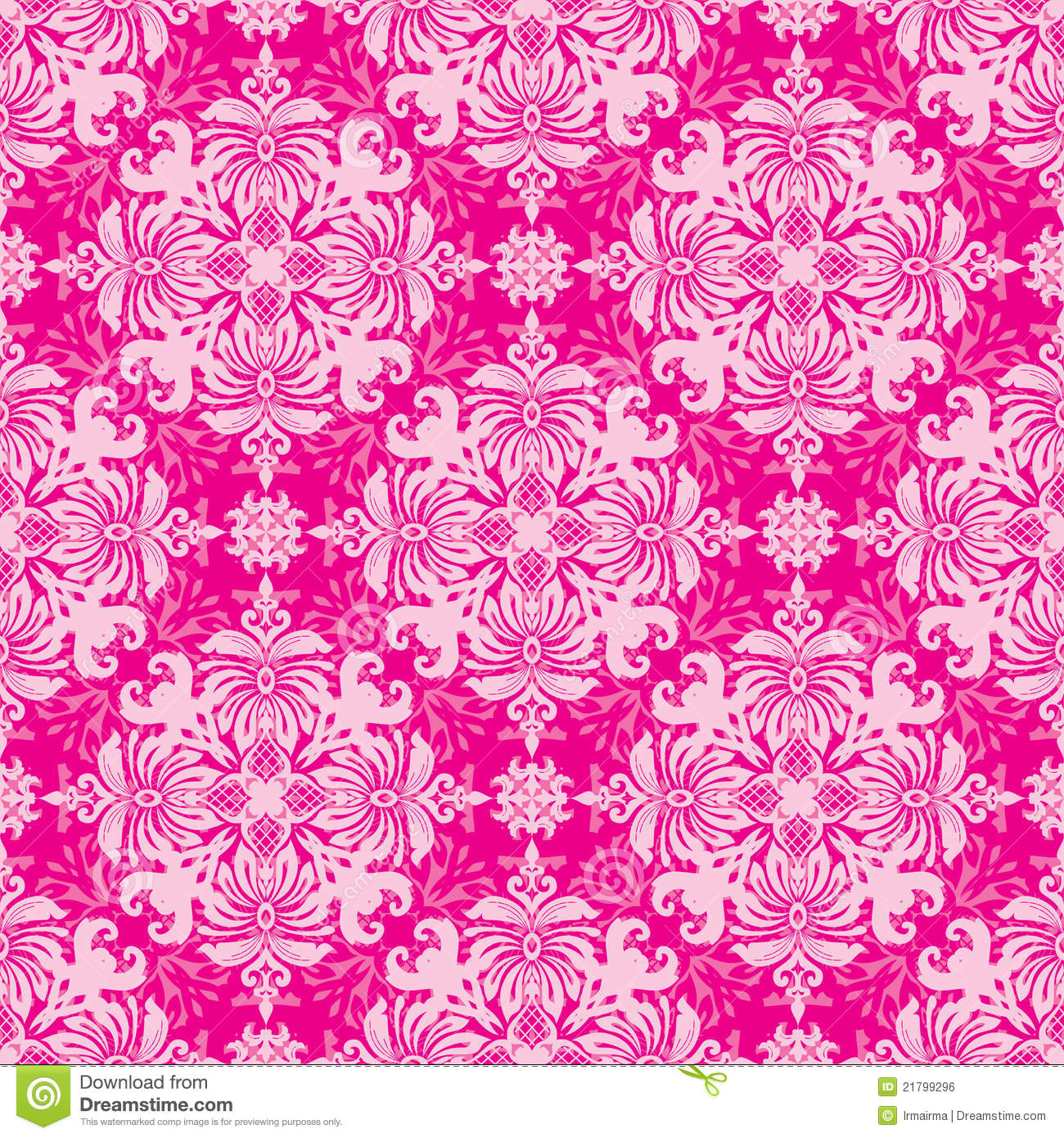 Pink Vintage Background Wallpaper