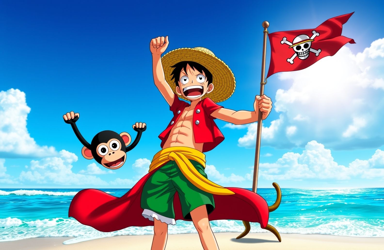 Monkey D Luffy Wallpaper HD