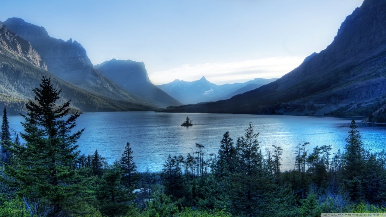 Morning At Glacier National Park 4K HD Desktop Wallpaper for 4K