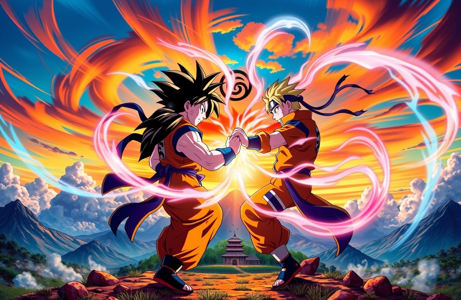 Goku And Naruto Wallpaper