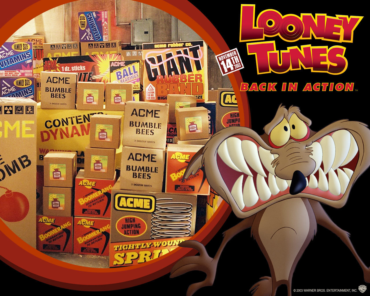 Looney Tunes Back In Action Film Wallpaper