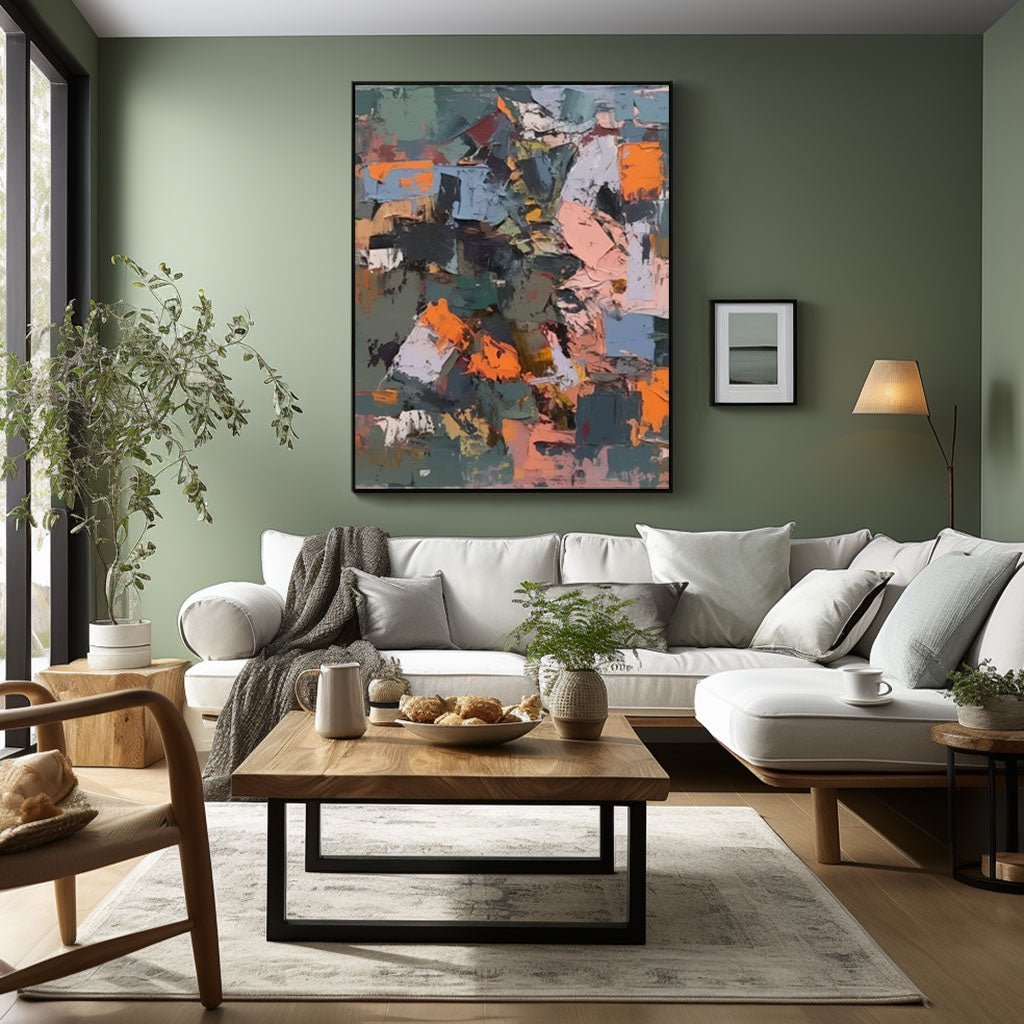 Contemporary Elegant Urban Wall Painting Art Decor On S Nukeart Wallpaper