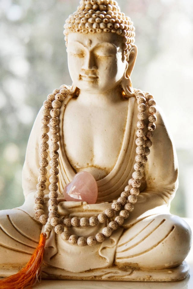 Wallpaper Buddha Beads Holy Teaching iPhone 4s