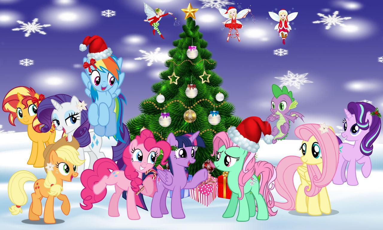 🔥 [52+] My Little Pony Christmas Wallpapers | WallpaperSafari