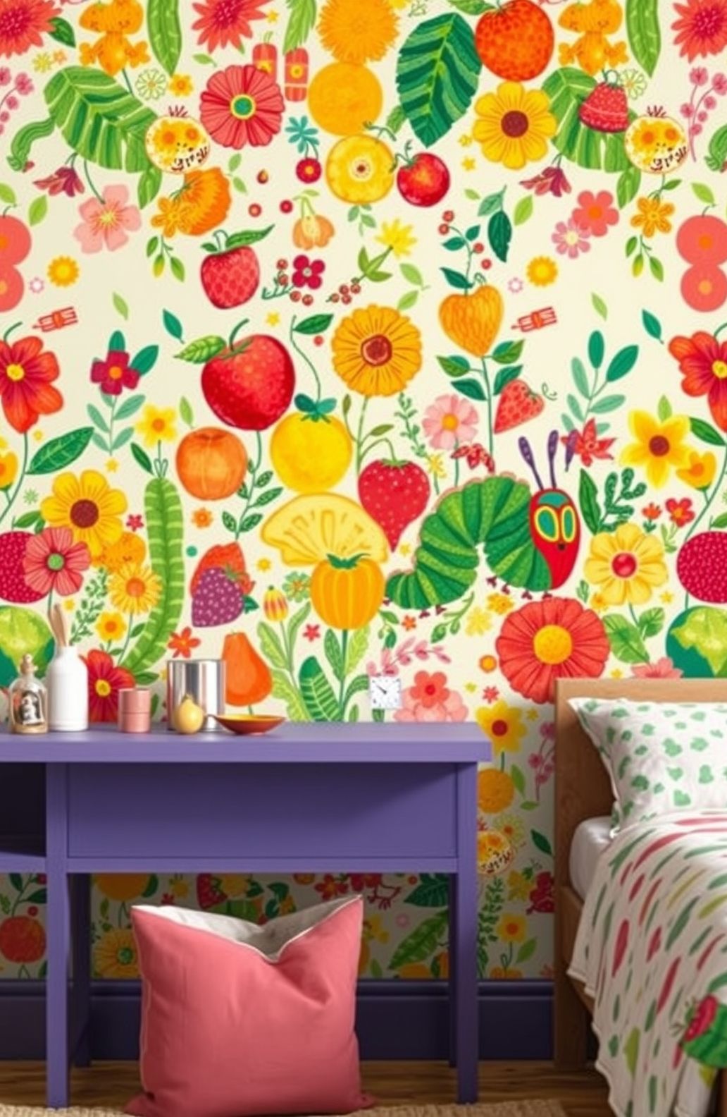 The Very Hungry Caterpillar Wallpaper