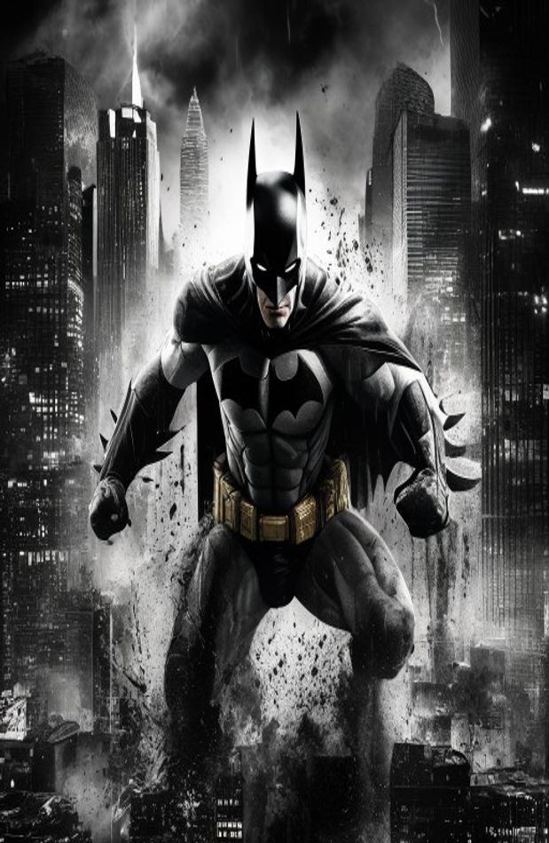Black And White Batman Wallpaper