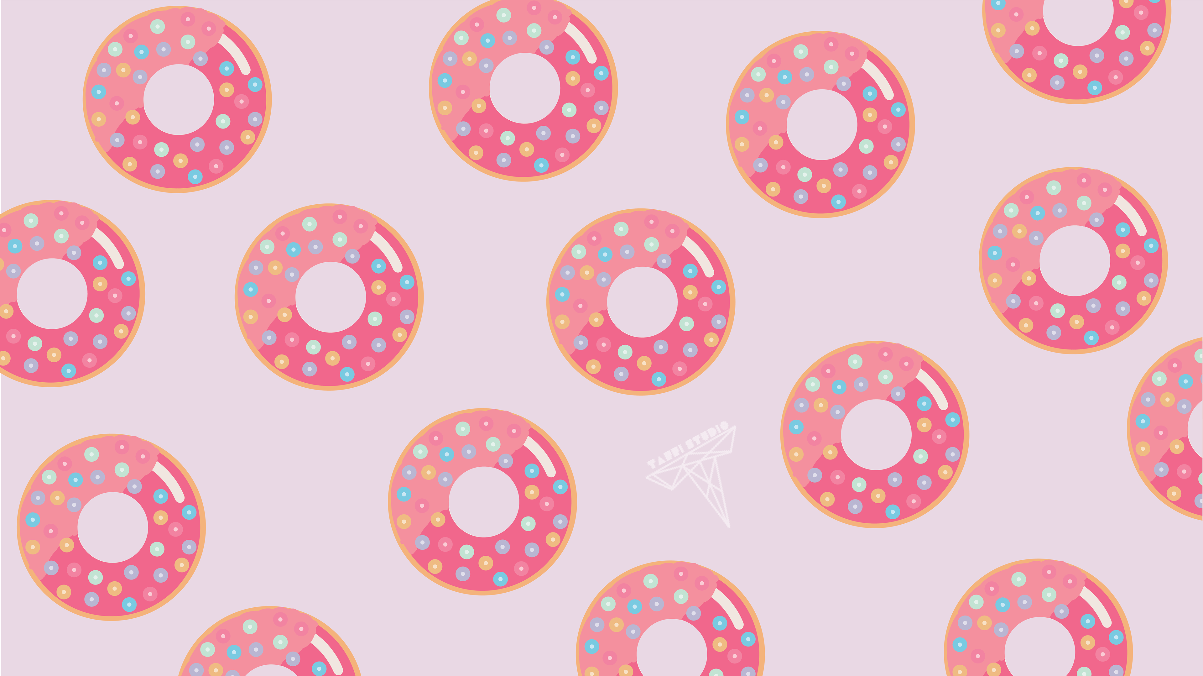 Kawaii Donut Wallpaper Top Background