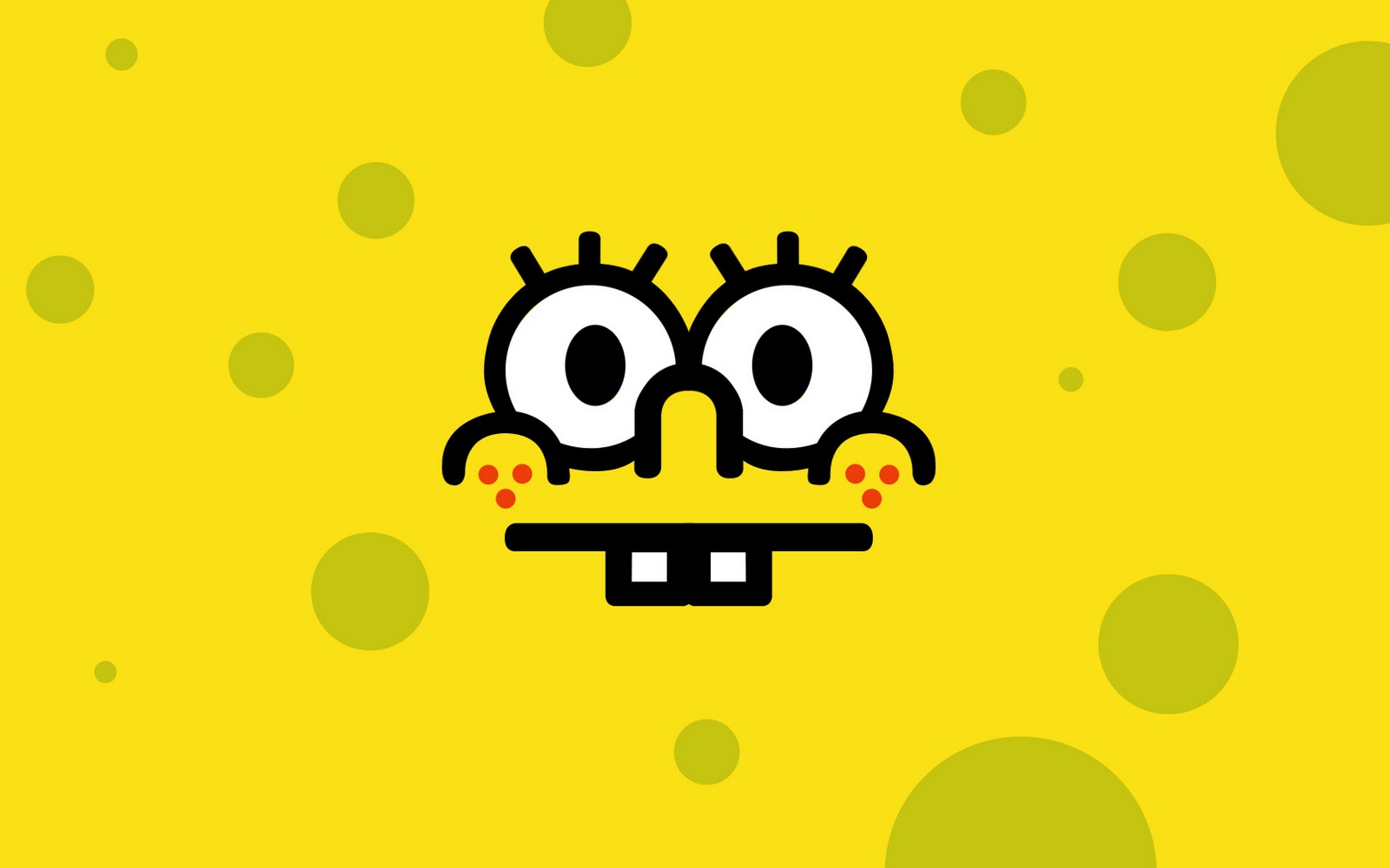 Wallpaper Box Funny Spongebob Face HD