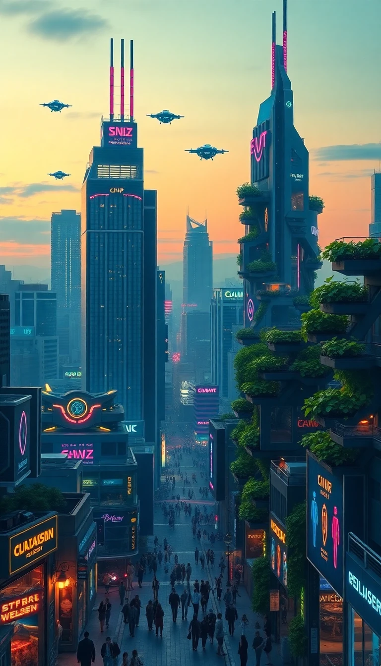 Futuristic City Wallpaper